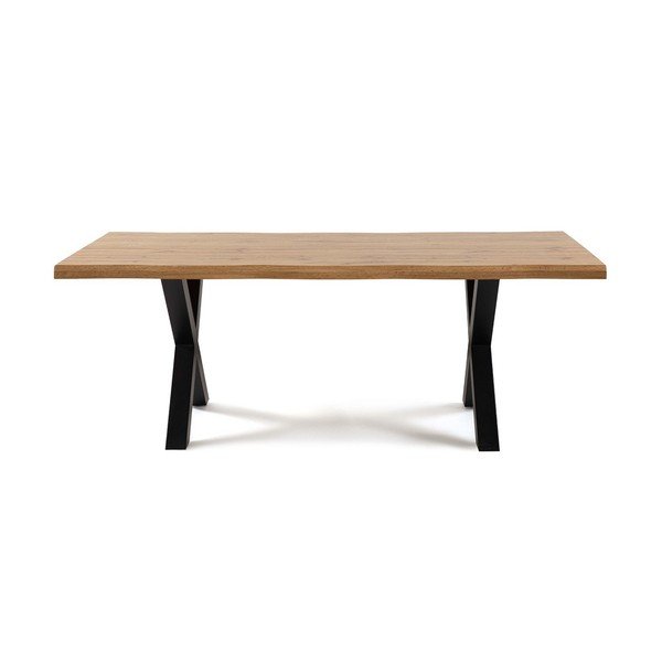 Трапезна маса от декор от дъб  90x160 cm Kora – Bonami Essentials