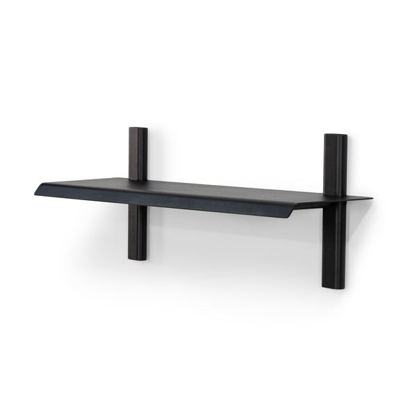 Черен метален стенен рафт 60 cm Hola – Spinder Design-image-2