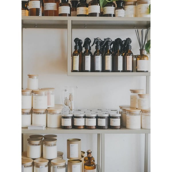 Ароматна свещ от соев восък време на горене 40 час #57 Chamomile, Linden, Birch – Perfumed Prague-image-2