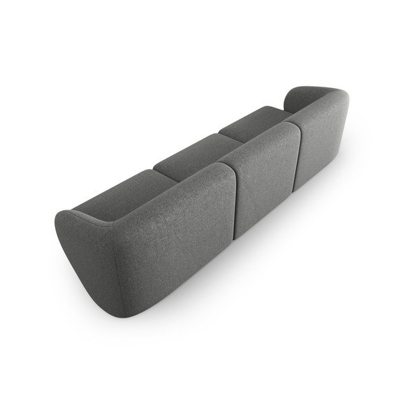 Сив шенилов диван 266 cm Paolo – Milo Casa-image-3