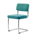 Тюркоаз велурен трапезен стол Rupert – Unique Furniture