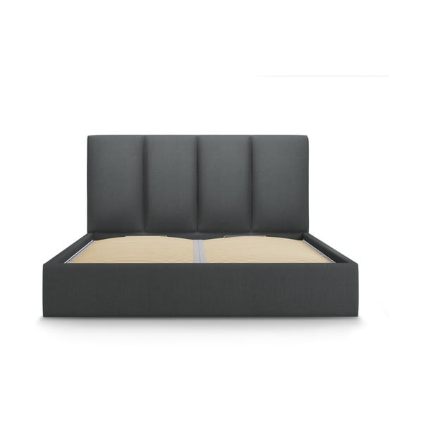 Тъмно сиво двойно легло , 160 x 200 cm Juniper - Mazzini Beds-image-2