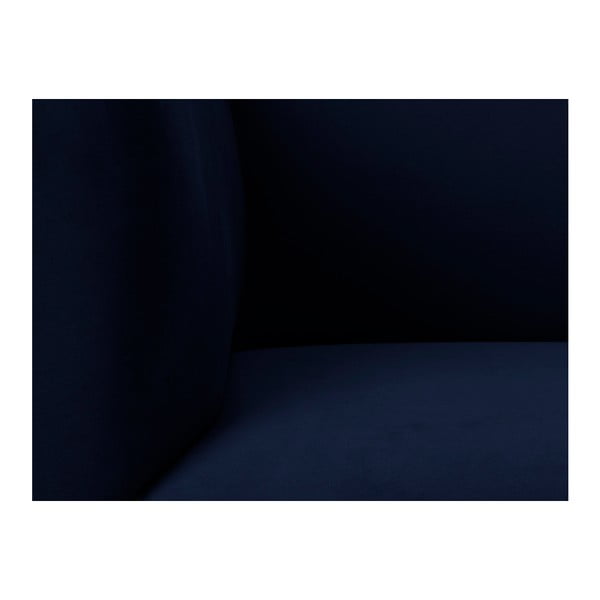Тъмносин кадифен диван Neptune, 145 cm - Windsor & Co Sofas-image-2