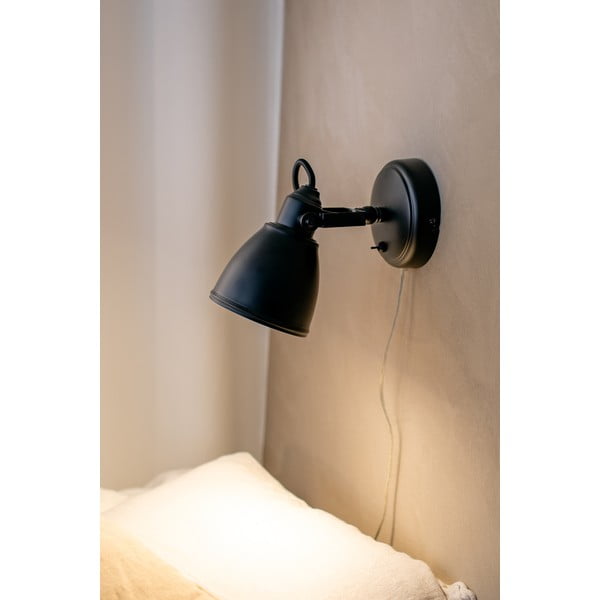 Черна стенна лампа Fjallbacka Fjällbacka - Markslöjd-image-1