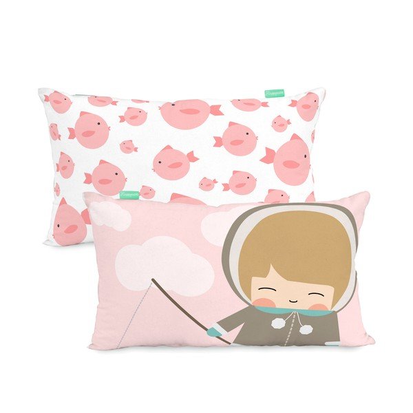 Калъфка за възглавница от чист памук Day, 50 x 30 cm Skymo - Happynois-image-3