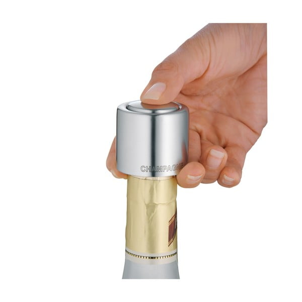 Запушалка за шампанско или просеко от неръждаема стомана Cromargan® Clever & More - WMF-image-1