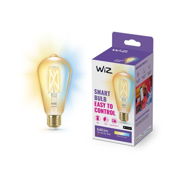 Smart крушка с нажежаема жичка  E27, 7 W – WiZ-image-2