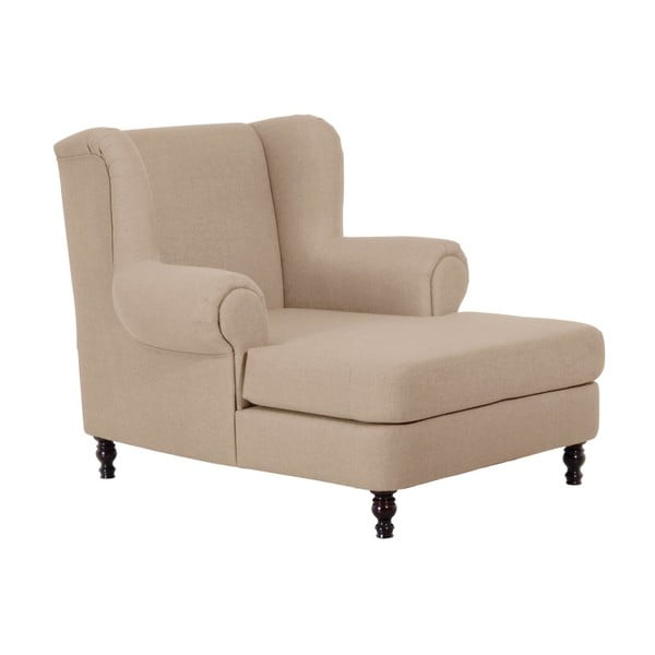 Hnědé křeslo ušák Max Winzer Mareille Sand-image-1