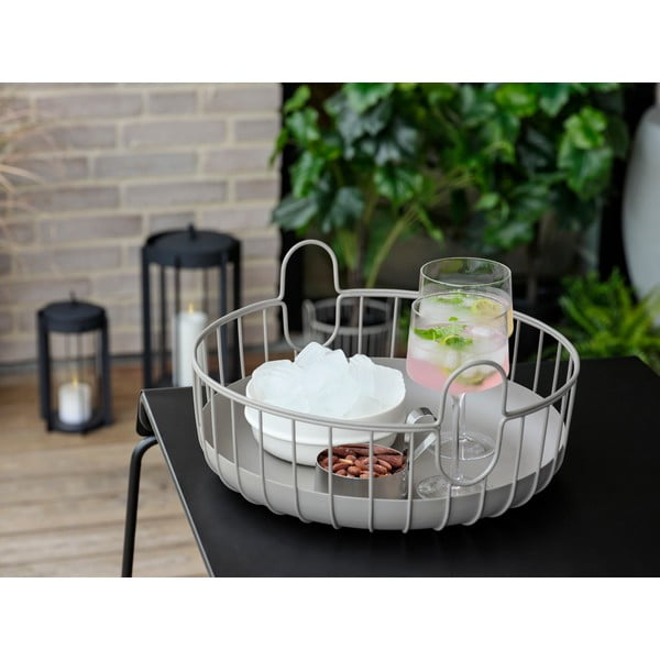 Телена метална кошница ø 38x18 cm Inu – Zone-image-1