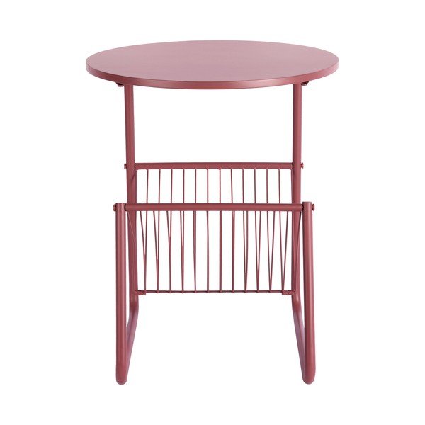 Метална кръгла странична масичка ø 40 cm Riqueza Revista – Leitmotiv-image-4