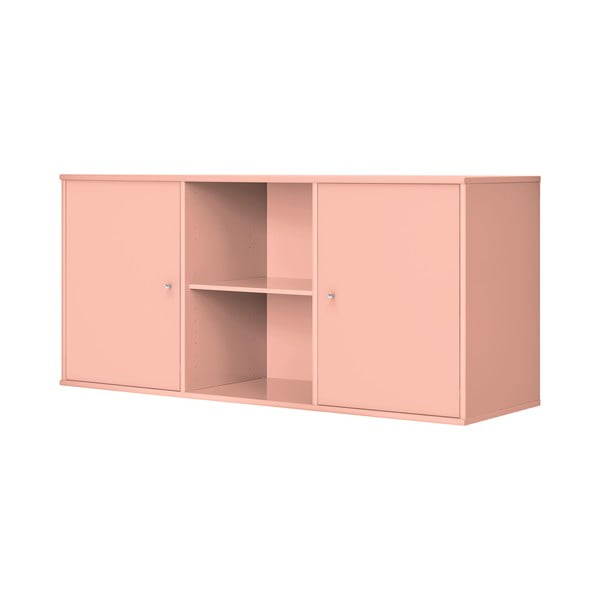 Розов висящ скрин 133x61x42 cm Mistral – Hammel Furniture-image-3