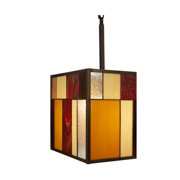 Метално висящо осветително тяло със стъклен абажур Waldorf – Premier Housewares-image-3
