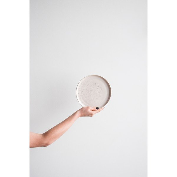 Светлорозова керамична чиния, малка, ø 20 cm Dust - ÅOOMI-image-2