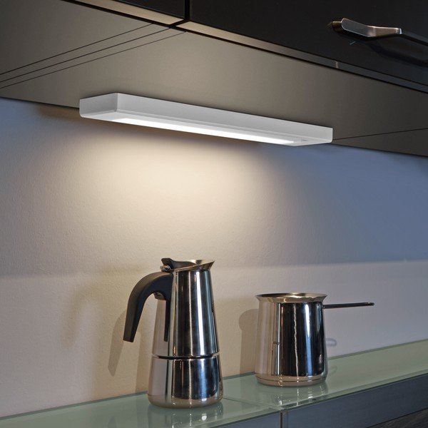 Бяла LED светлина за стена (дължина 34 cm) Alino - Trio-image-1
