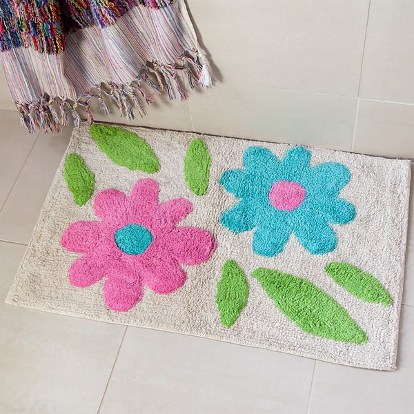 Килим за баня 50x80 cm Flowers – Rex London-image-1