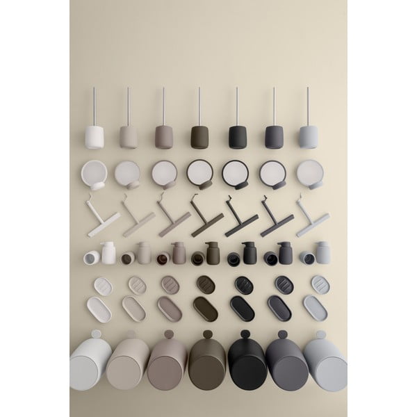 Бяла керамична чаша за четки за зъби, обем 0,3 л - Blomus-image-1