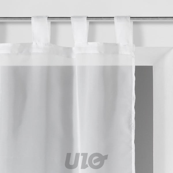 Бели завеси в комплект от  2 бр. 60x120 cm Voiline – douceur d'intérieur-image-2