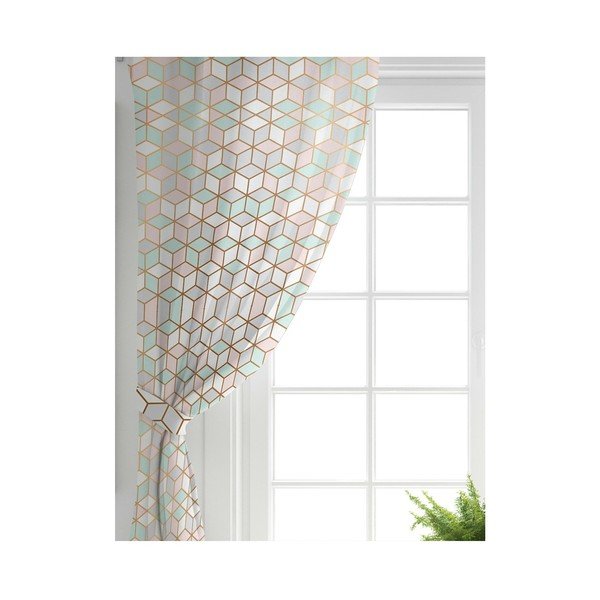 Завеса от памучна смес , 140 x 260 cm - Minimalist Home World-image-1