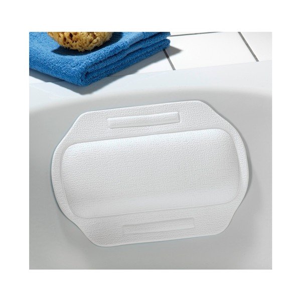 Бяла възглавница за вана с вендузи , 34,5 x 24 cm - Wenko-image-1