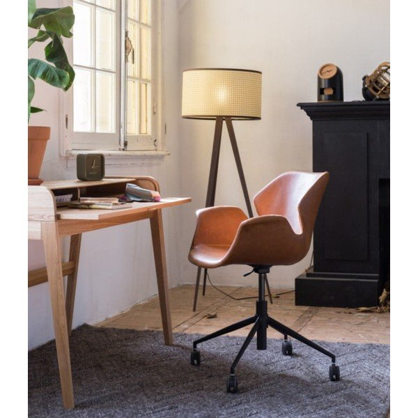 Кафяв офис стол Офис стол Nikki - Zuiver-image-2