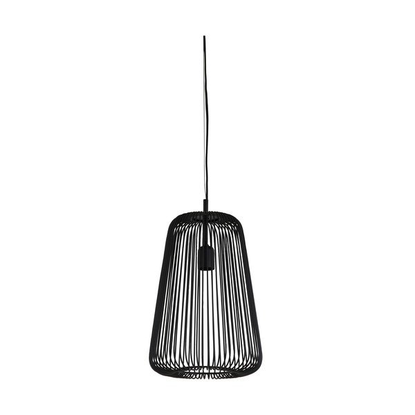 Черна лампа за таван ø 27 cm Rilanu - Light & Living