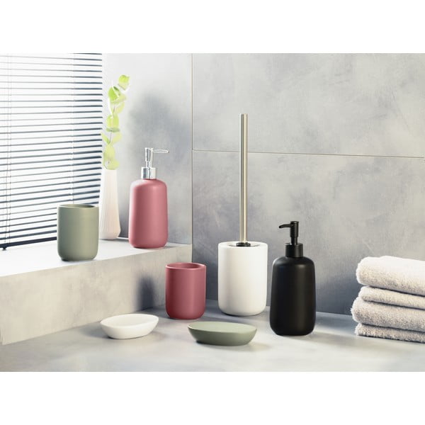 Черен керамичен диспенсер за сапун 500 ml Olinda – Allstar-image-2