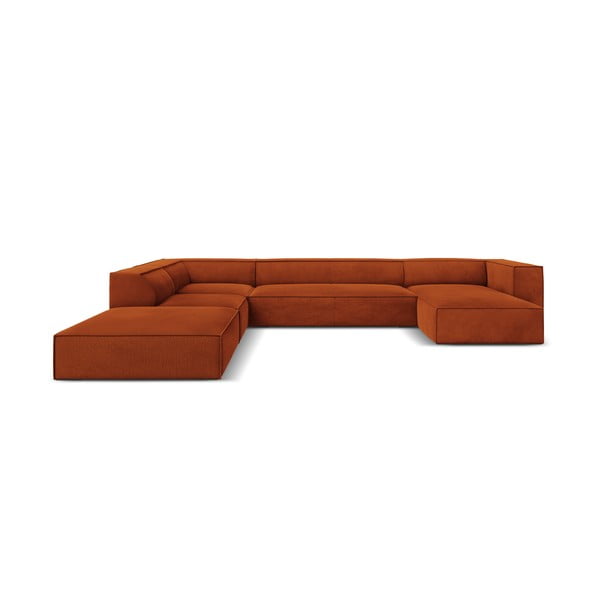 Оранжев ъглов диван (ляв ъгъл) Madame - Windsor & Co Sofas