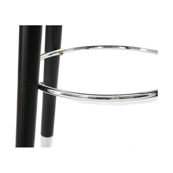 Син тапициран бар стол (височина на седалката 74 cm) Paris – Mauro Ferretti-image-2