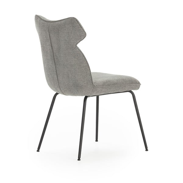 Сиви трапезни столове в комплект 2 бр. Dara – Marckeric-image-4