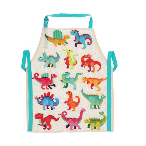 Памучна детска престилка Baby Dinos – Rex London