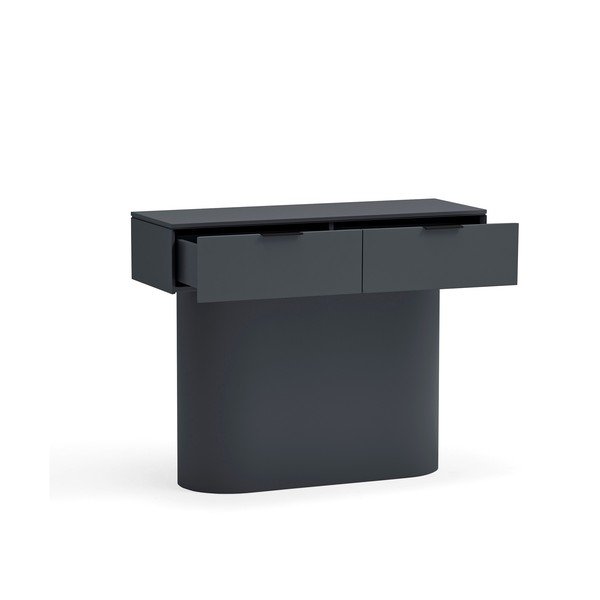 Антрацитна конзолна маса 36x100 cm Totem – Teulat-image-3