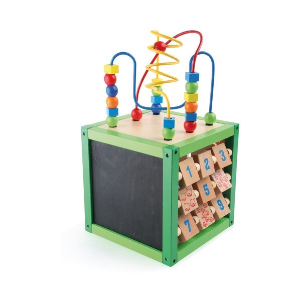 Дървена играчка за развитие на моториката Spring - Legler-image-2