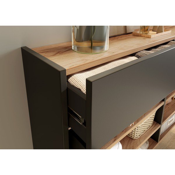 Комплект антрацит/натурален коридор Ameca - Germania-image-4