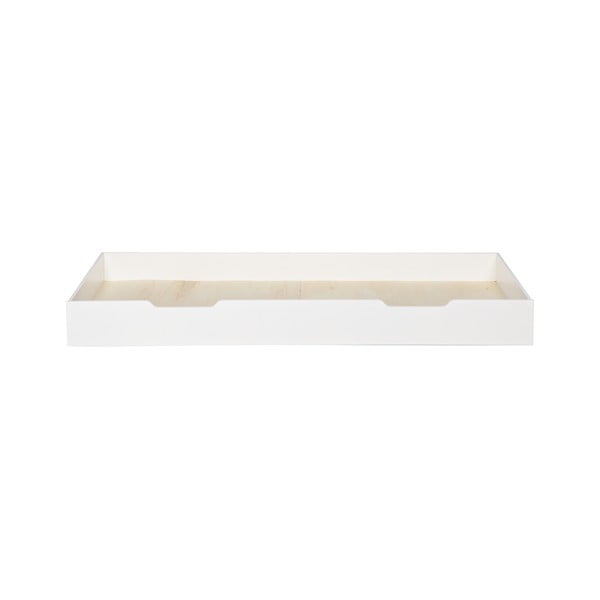 Бяло долно чекмедже за легло , 200 × 90 cm Nikki - WOOOD