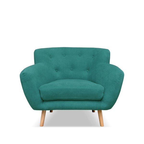 Кресло в зелено-син цвят Cosmopolitan design London