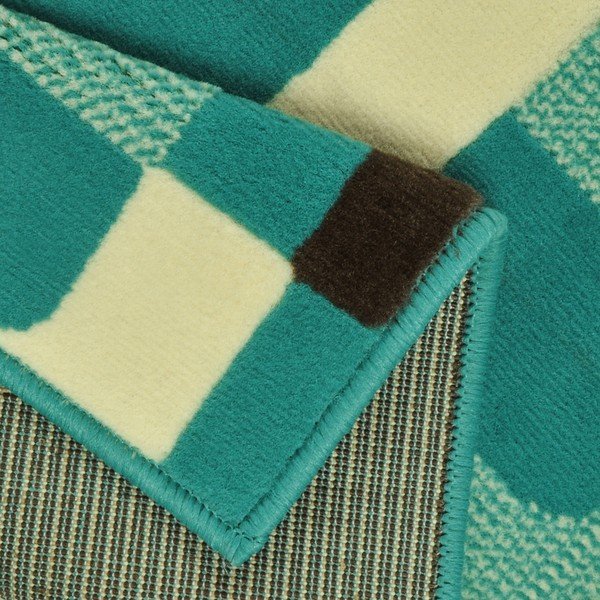 Modrý koberec Hanse Home Hamla Retro, 80 x 150 cm-image-1
