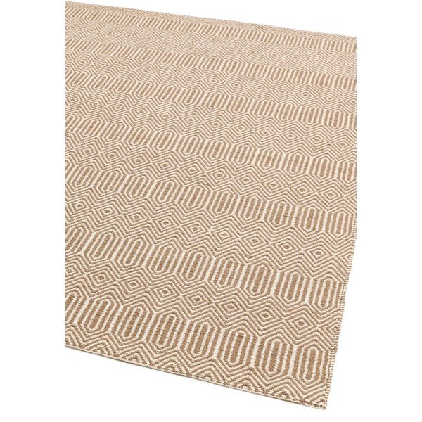 Светлокафяв вълнен килим 120x170 cm Sloan - Asiatic Carpets-image-3