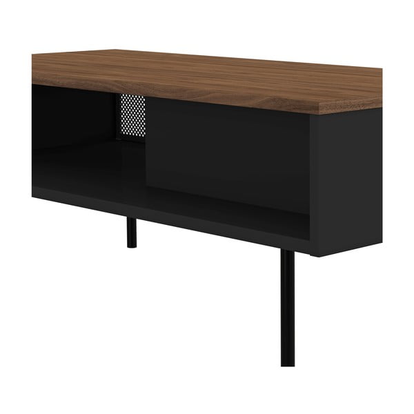 Масичка за кафе с плот в дъбов декор 100x50 cm Radio - TemaHome-image-4