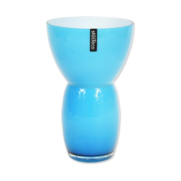 Skleněná váza Fornio, modrá