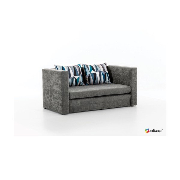 Сив шенилов разтегателен диван 132 cm Neva – ELTAP-image-4