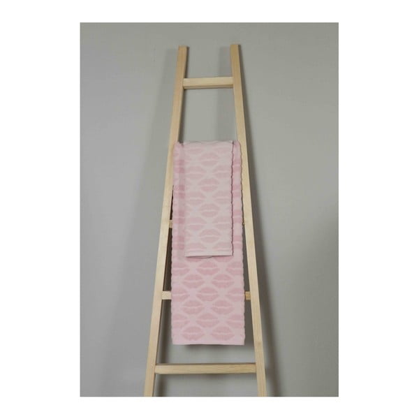 Комплект от 2 розови памучни кърпи Relax - My Home Plus