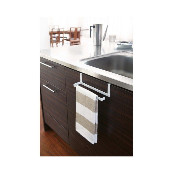 Bílý závěsný držák utěrek YAMAZAKI Tower-image-2