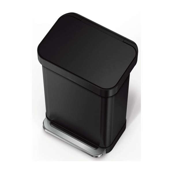 Стоманен кош за отпадъци с педали 45 л - simplehuman-image-3