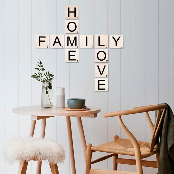 Декорация за стена Scrabble - Wallity-image-1