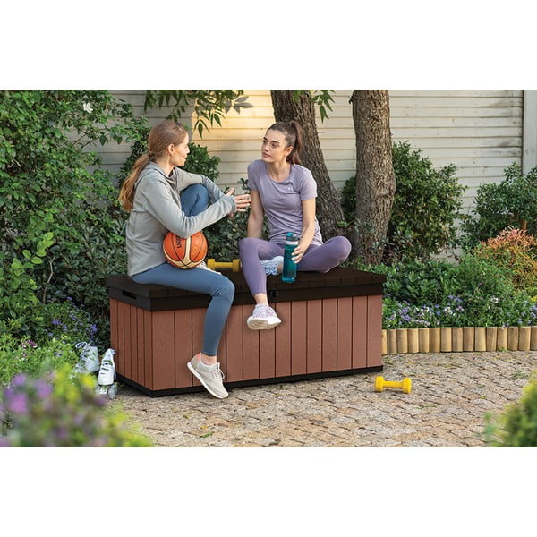 Кафява градинска кутия за съхранение Darwin – Keter-image-3