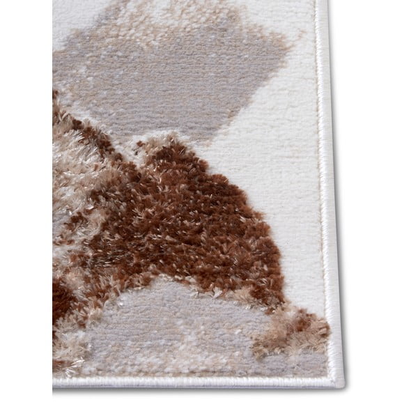 Кафяв килим 67x120 cm Shine Floral - Hanse Home-image-3