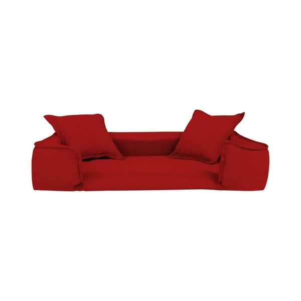 Червено легло за кучета с 2 декоративни възглавници Zen - Marendog