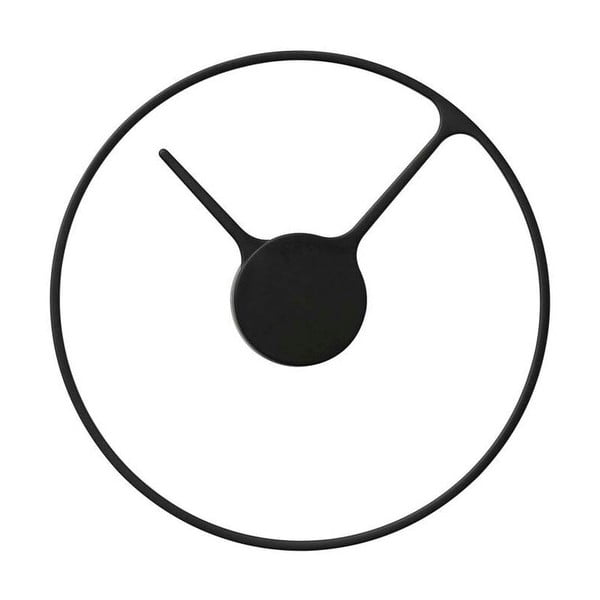 Černé hodiny Stelton Ø 30 cm