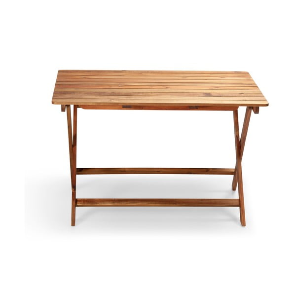 Градинска маса от акациева дървесина Natur, 114 x 88 cm - Bonami Essentials-image-1