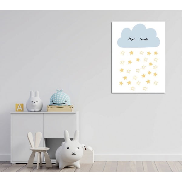 Детска картина 30x40 cm Cloud - Wallity-image-1